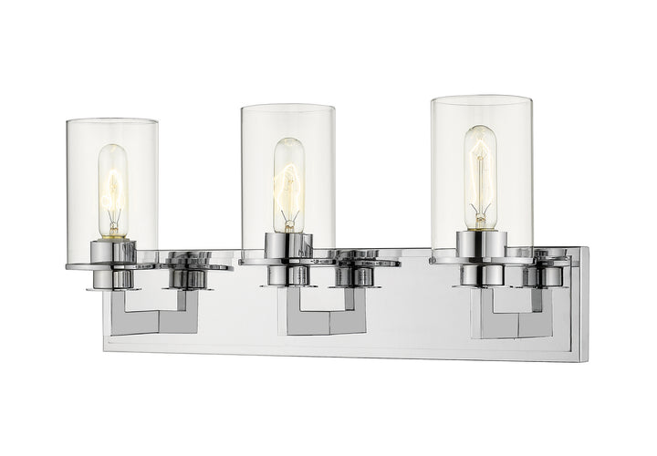 Z-Lite Savannah 462-3V-CH Bath Vanity Light 23 in. wide - Chrome
