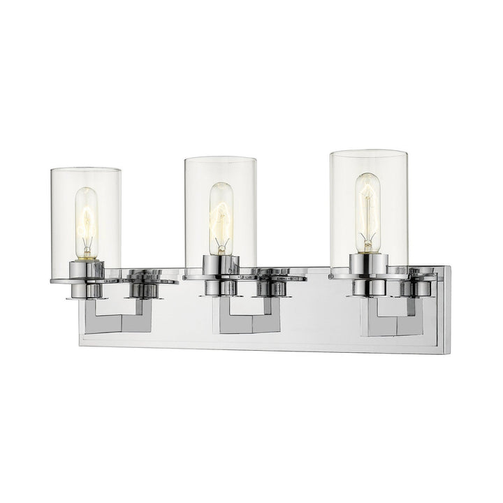 Z-Lite Savannah 462-3V-CH Bath Vanity Light 23 in. wide - Chrome