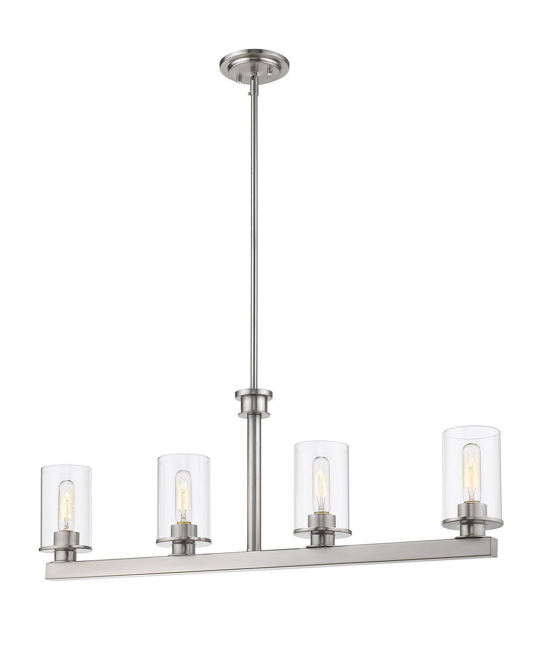 Z-Lite Savannah 462-4L-BN Pendant Light - Brushed Nickel