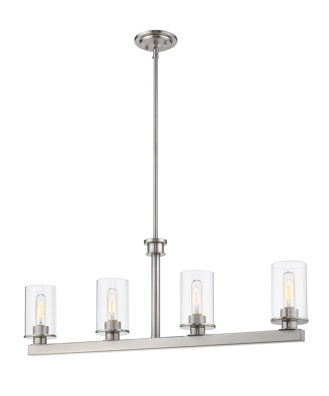 Z-Lite Savannah 462-4L-BN Pendant Light - Brushed Nickel