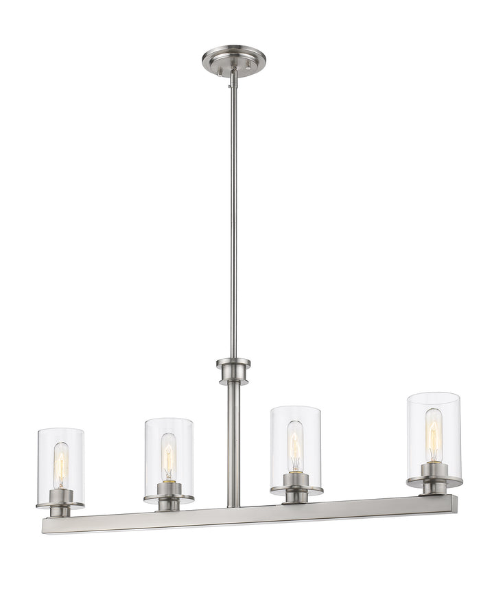 Z-Lite Savannah 462-4L-BN Pendant Light - Brushed Nickel