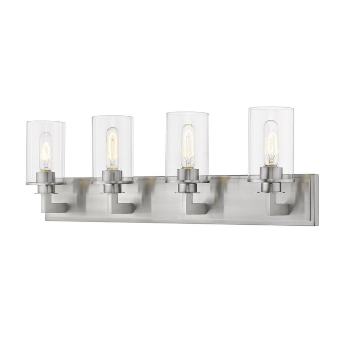 Z-Lite Savannah 462-4V-BN Bath Vanity Light 32 in. wide - Brushed Nickel