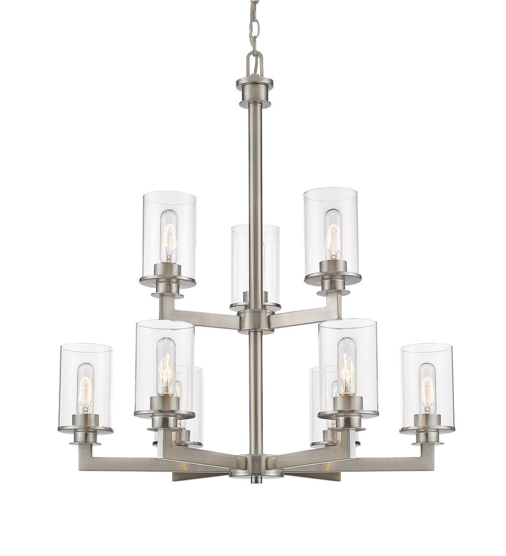 Z-Lite Savannah 462-9BN Chandelier Light - Brushed Nickel