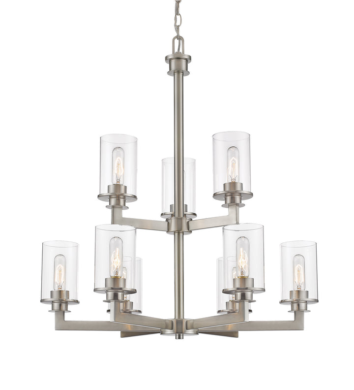 Z-Lite Savannah 462-9BN Chandelier Light - Brushed Nickel