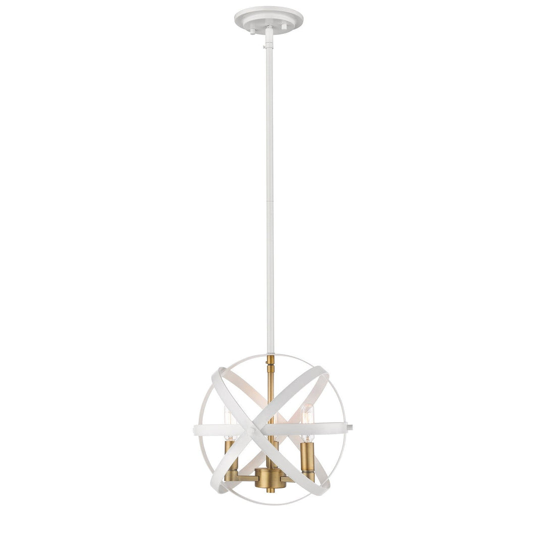 Z-lite  463-12HWH-OBR Chandelier Light -