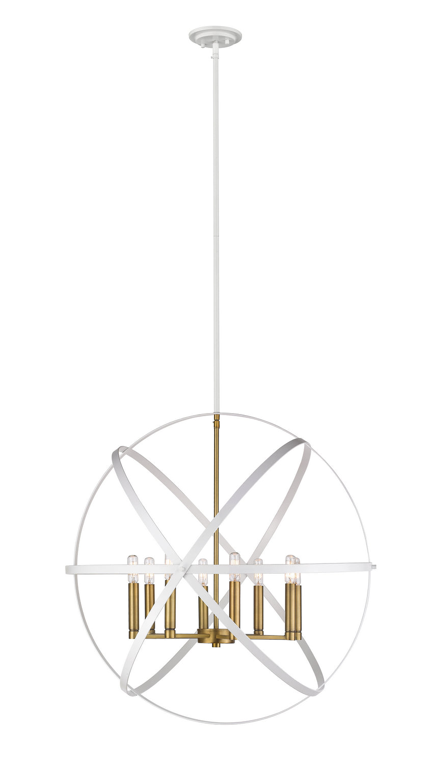 Z-lite  463-30HWH-OBR Chandelier Light -