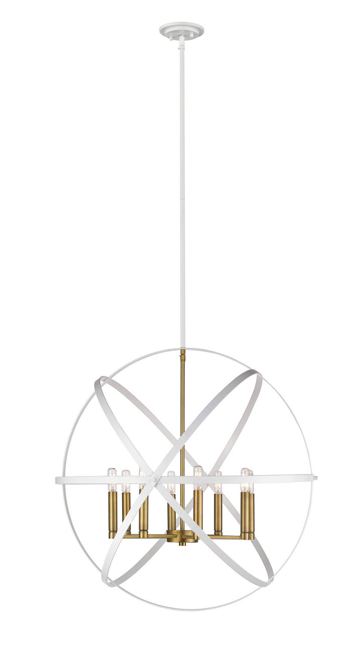 Z-lite  463-30HWH-OBR Chandelier Light -