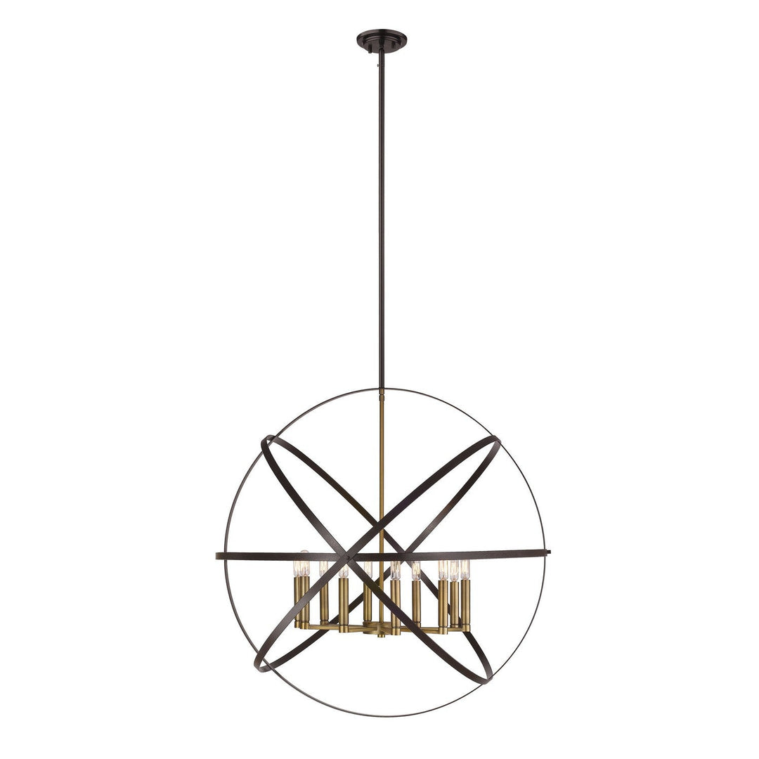 Z-Lite Cavallo 463-36HBRZ-OBR Chandelier Light - Hammered Bronze / Olde Brass