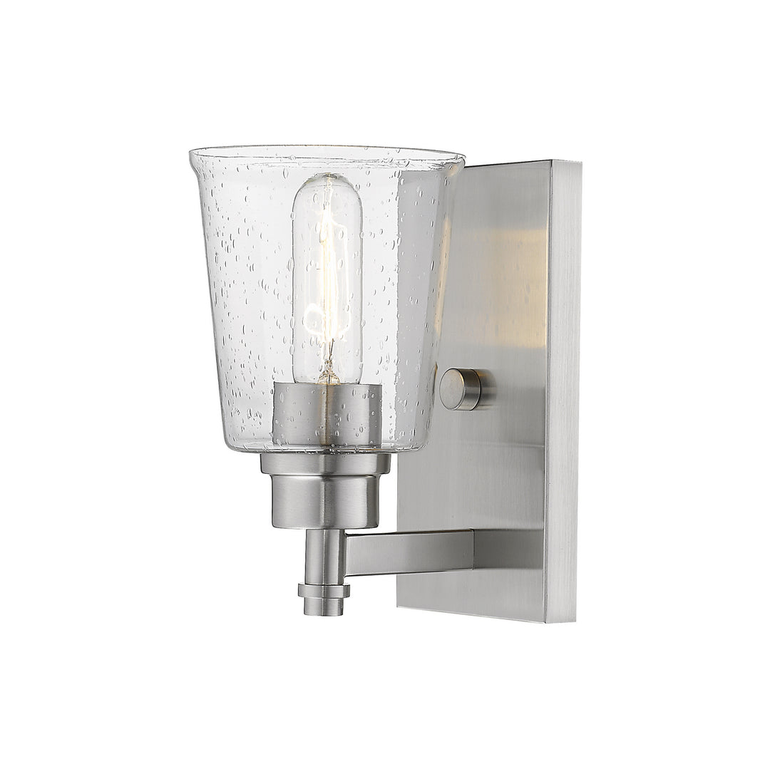 Z-Lite Bohin 464-1S-BN Wall Sconce Light - Brushed Nickel