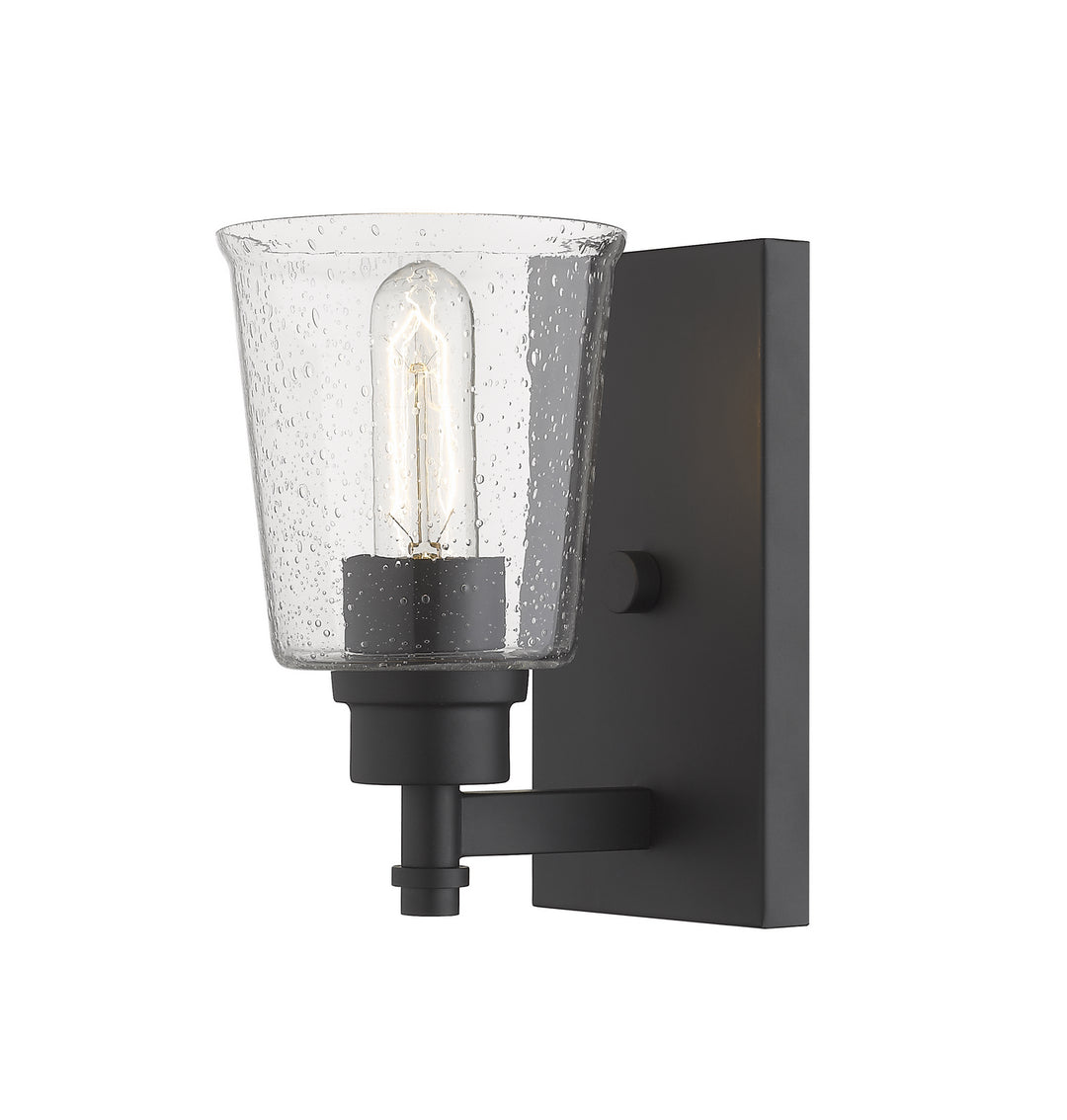 Z-Lite Bohin 464-1S-MB Wall Sconce Light - Matte Black