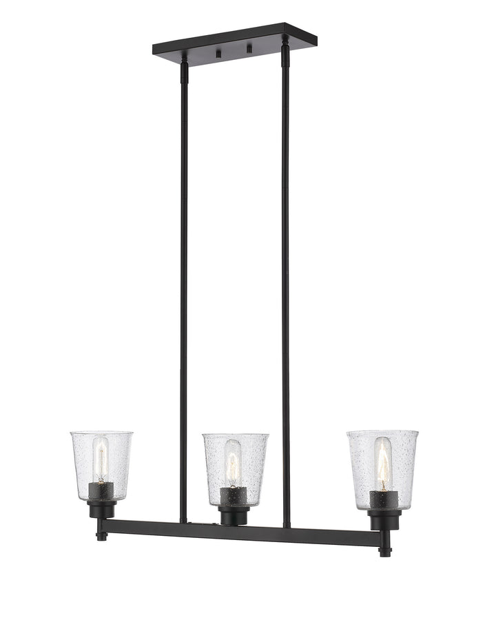 Z-Lite Bohin 464-3L-MB Pendant Light - Matte Black