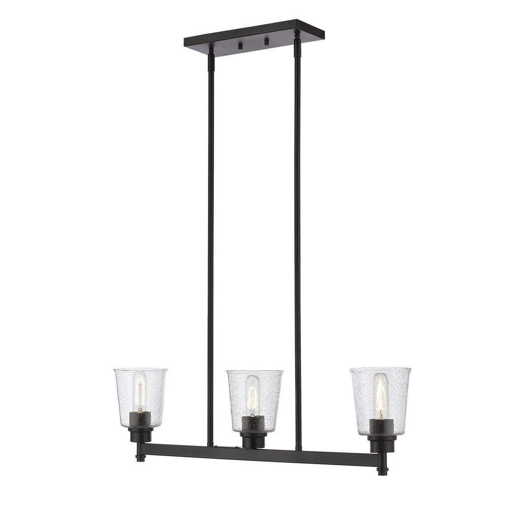 Z-Lite Bohin 464-3L-MB Pendant Light - Matte Black