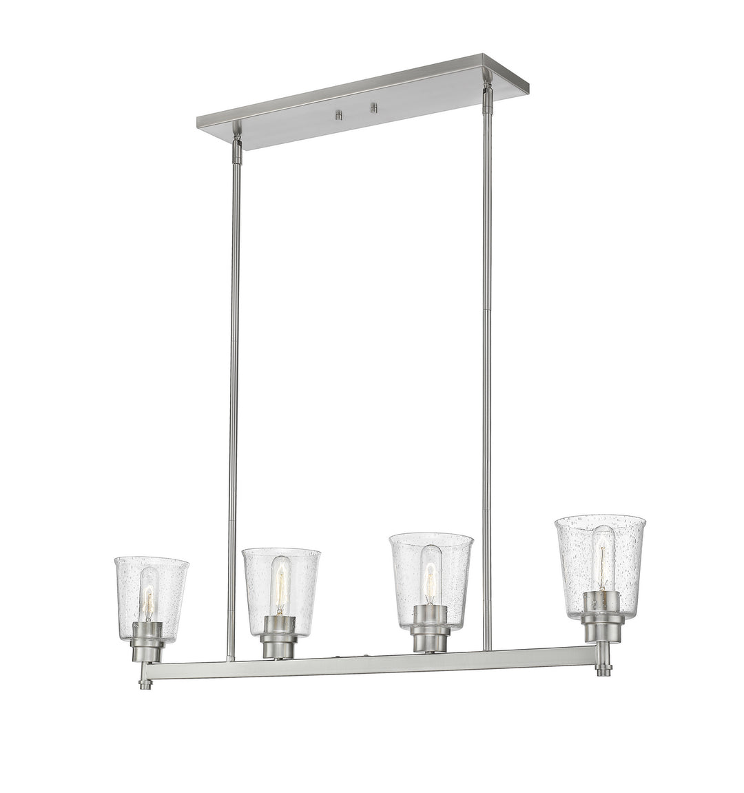 Z-Lite Bohin 464-4L-BN Bath Vanity Light 5 in. wide - Brushed Nickel
