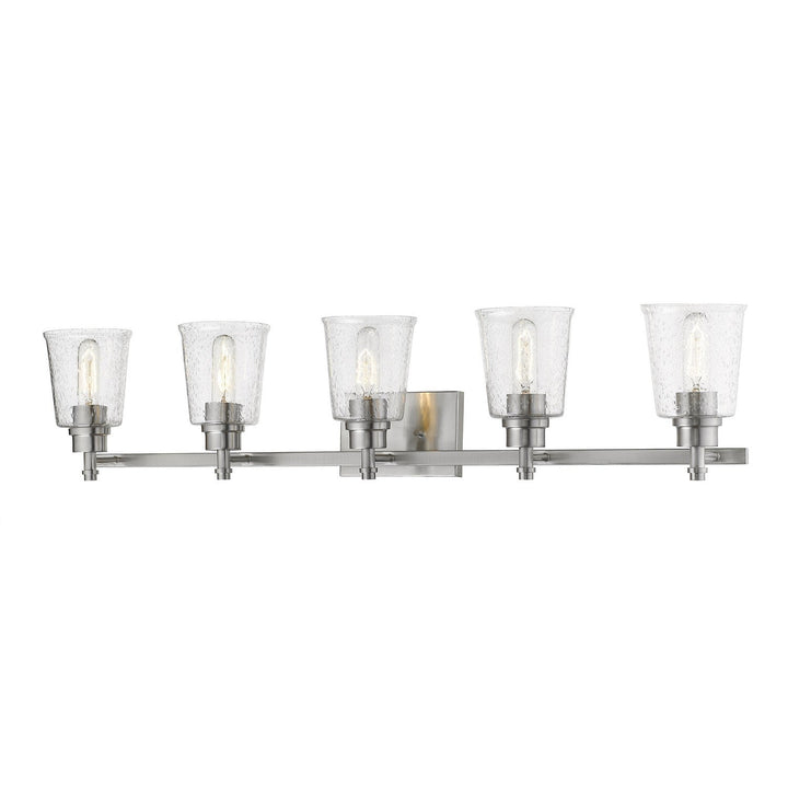 Z-Lite Bohin 464-5V-BN Bath Vanity Light 42 in. wide - Brushed Nickel