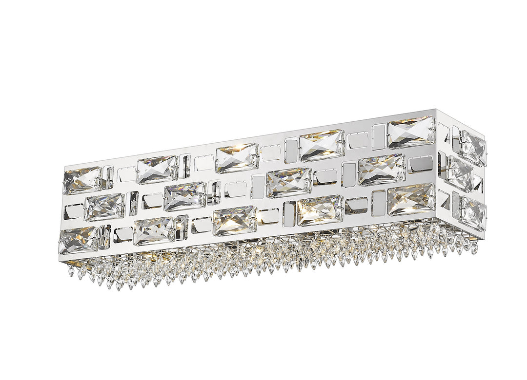 Z-Lite Aludra 912-4V-CH Bath Vanity Light 21 in. wide - Chrome