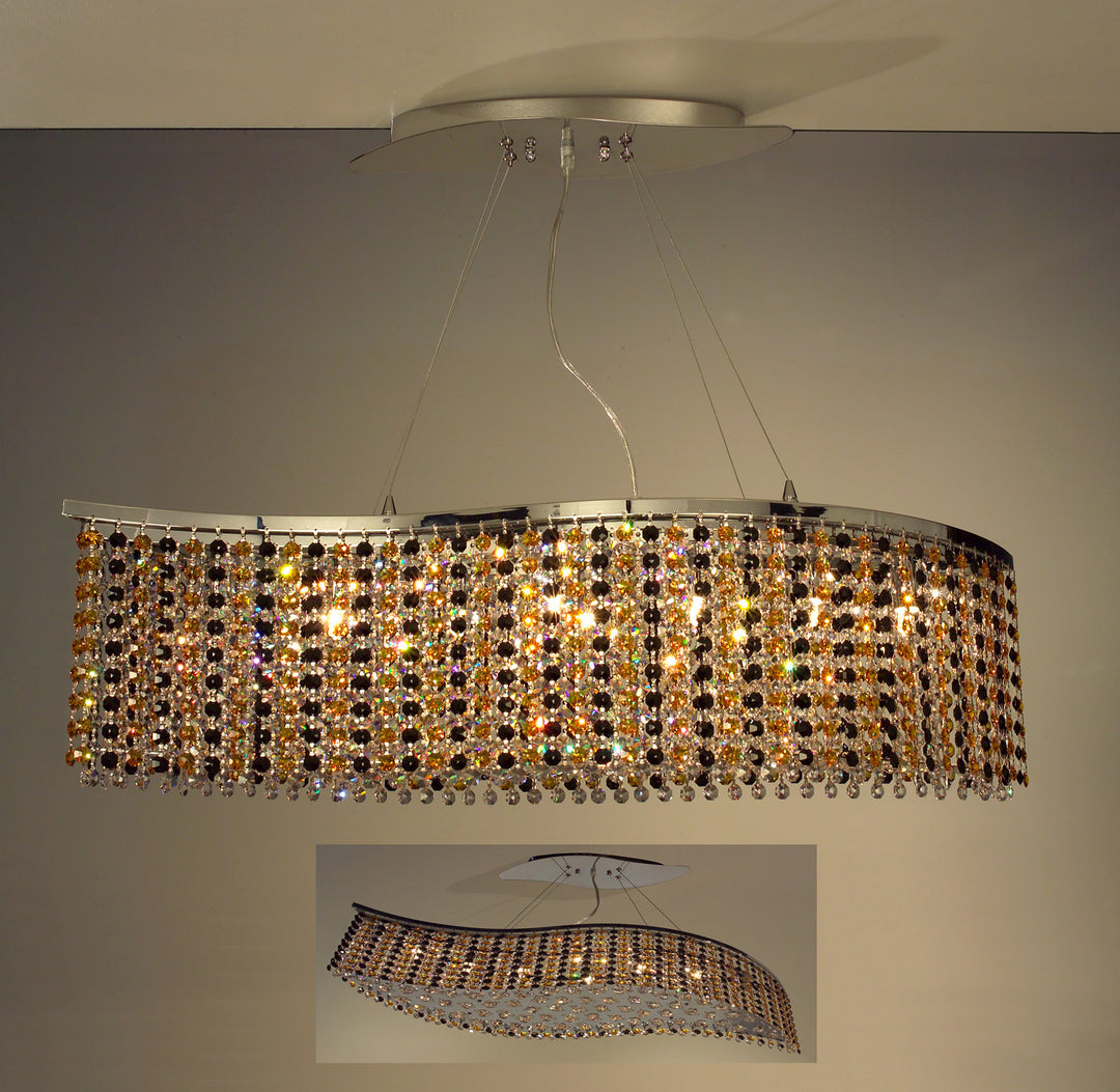 Classic Bedazzle 16128 S-CUSTOM Pendant Light - Chrome