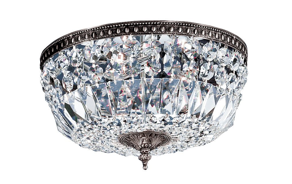 Classic Crystal Baskets 52314 MS CP Ceiling Light - Millennium Silver