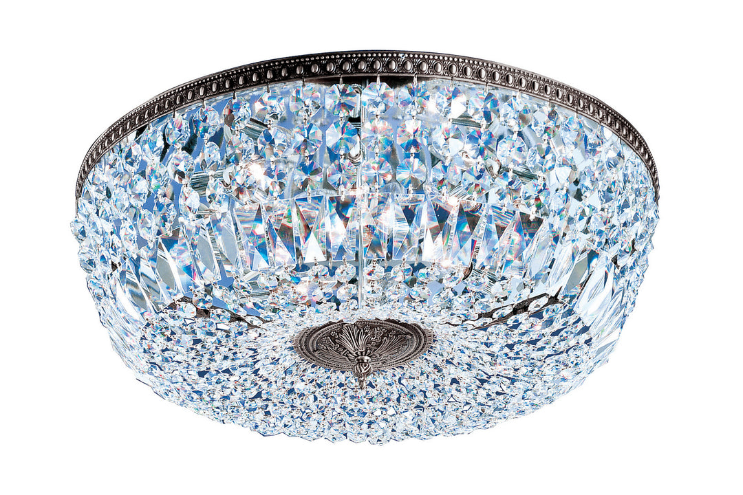 Classic Crystal Baskets 52824 MS CP Ceiling Light - Millennium Silver