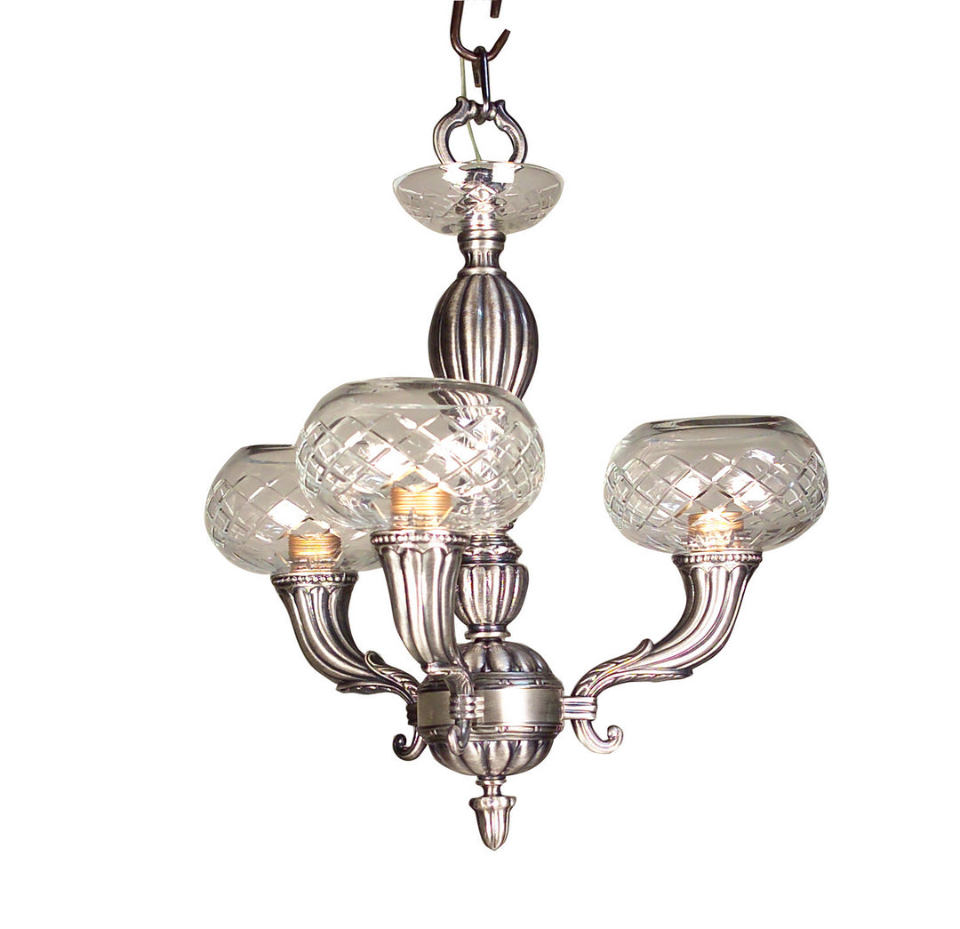 Classic Chatham 57323 MS Chandelier Light - Millennium Silver