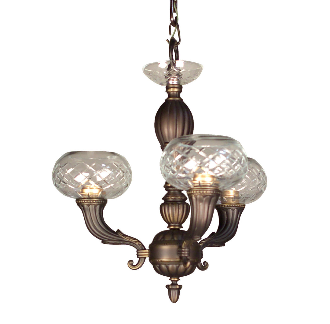 Classic Chatham 57323 RB Chandelier Light - Roman Bronze