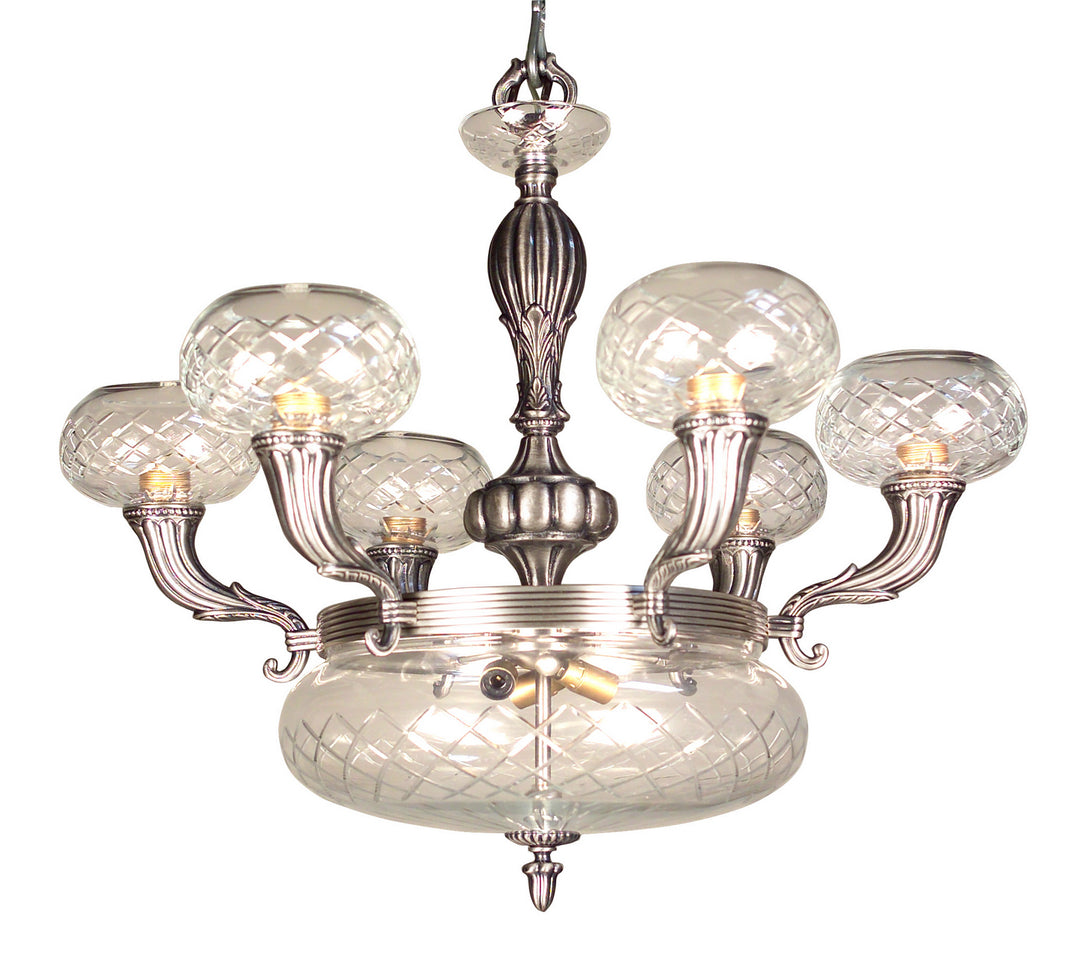 Classic Chatham 57326 MS Chandelier Light - Millennium Silver