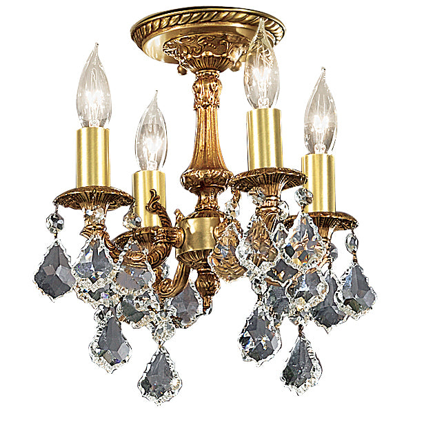 Classic Majestic 57345 FG CP Ceiling Light - French Gold