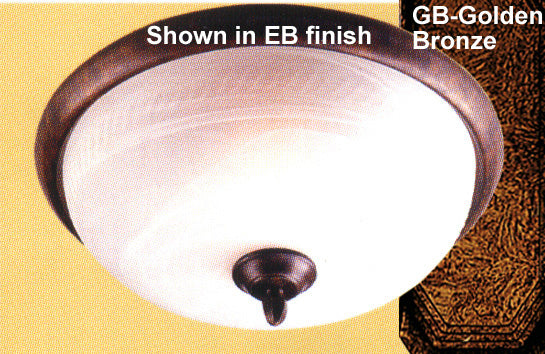 Classic Alpha 68900 GB Ceiling Light - Golden Bronze