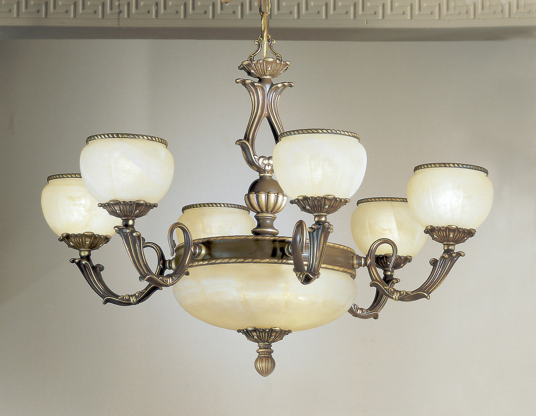 Classic Alexandria I 69606 VBZ Chandelier Light - Victorian Bronze