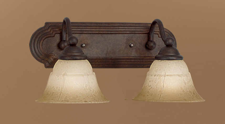 Classic Providence 69632 RSB TCG Bath Vanity Light 18 in. wide - Rustic Bronze