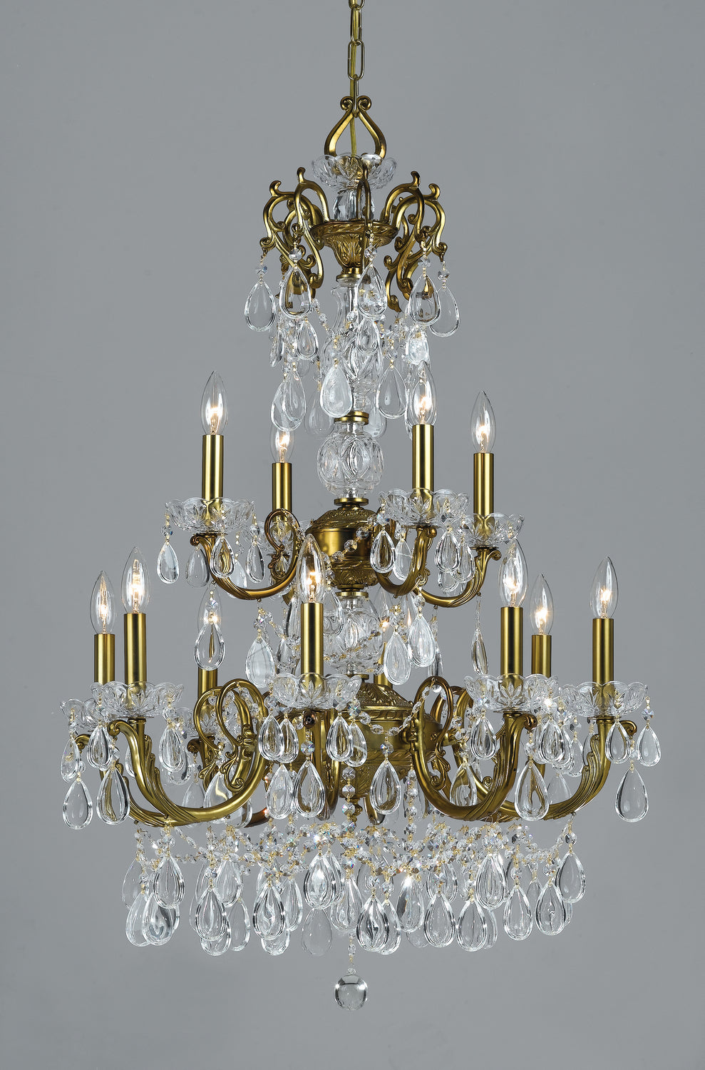 Classic Vienna Palace 69807 RNB C Chandelier Light - Renovation Brass