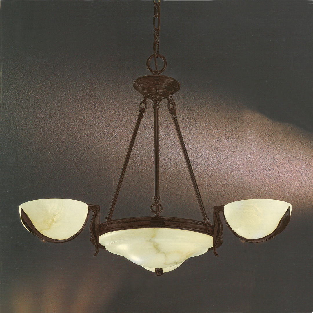 Classic Brighton 7406 BZ CRM Chandelier Light - Bronze