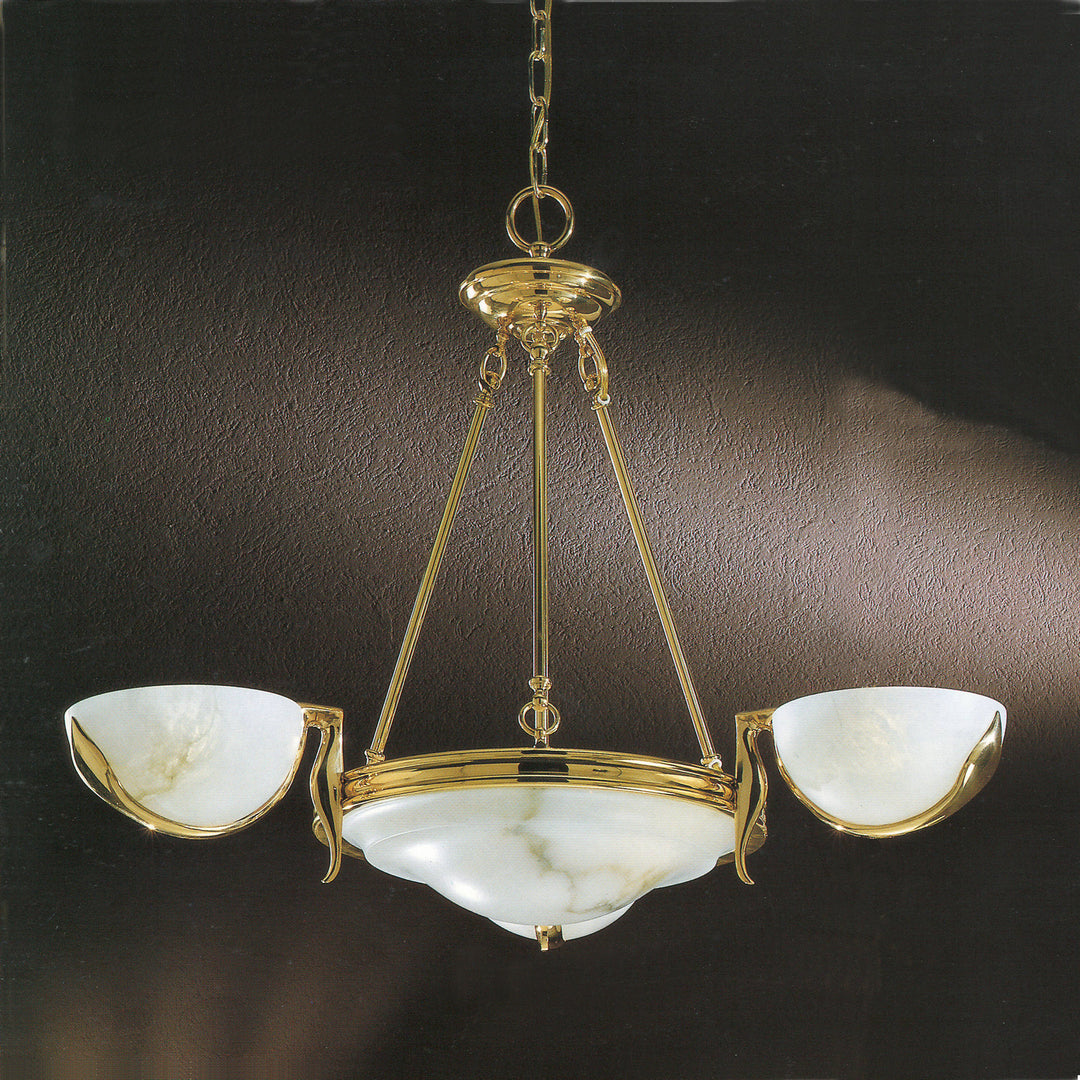 Classic Brighton 7406 PB Chandelier Light - Polished Brass