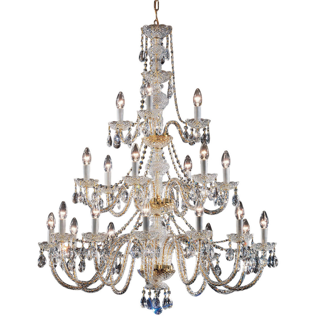 Classic Monticello 8201 GP I Chandelier Light - Gold Color Plated