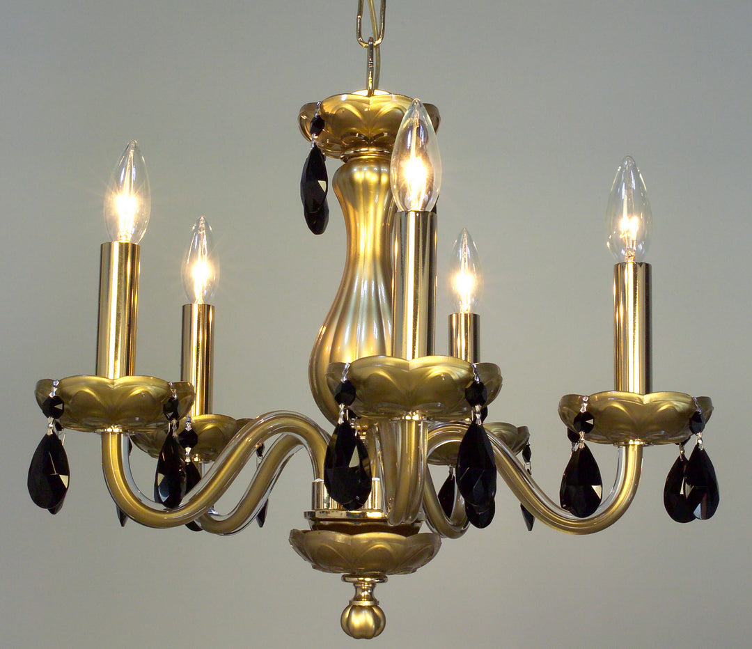 Classic Monaco 82045 GLD CBK Chandelier Light - Gold Painted