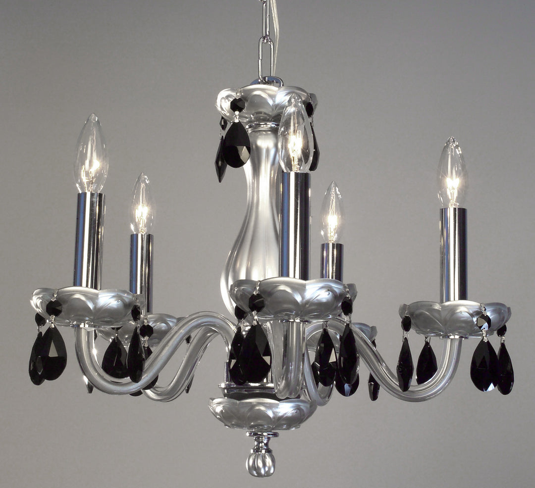Classic Monaco 82045 SIL CBK Chandelier Light - Silver Painted