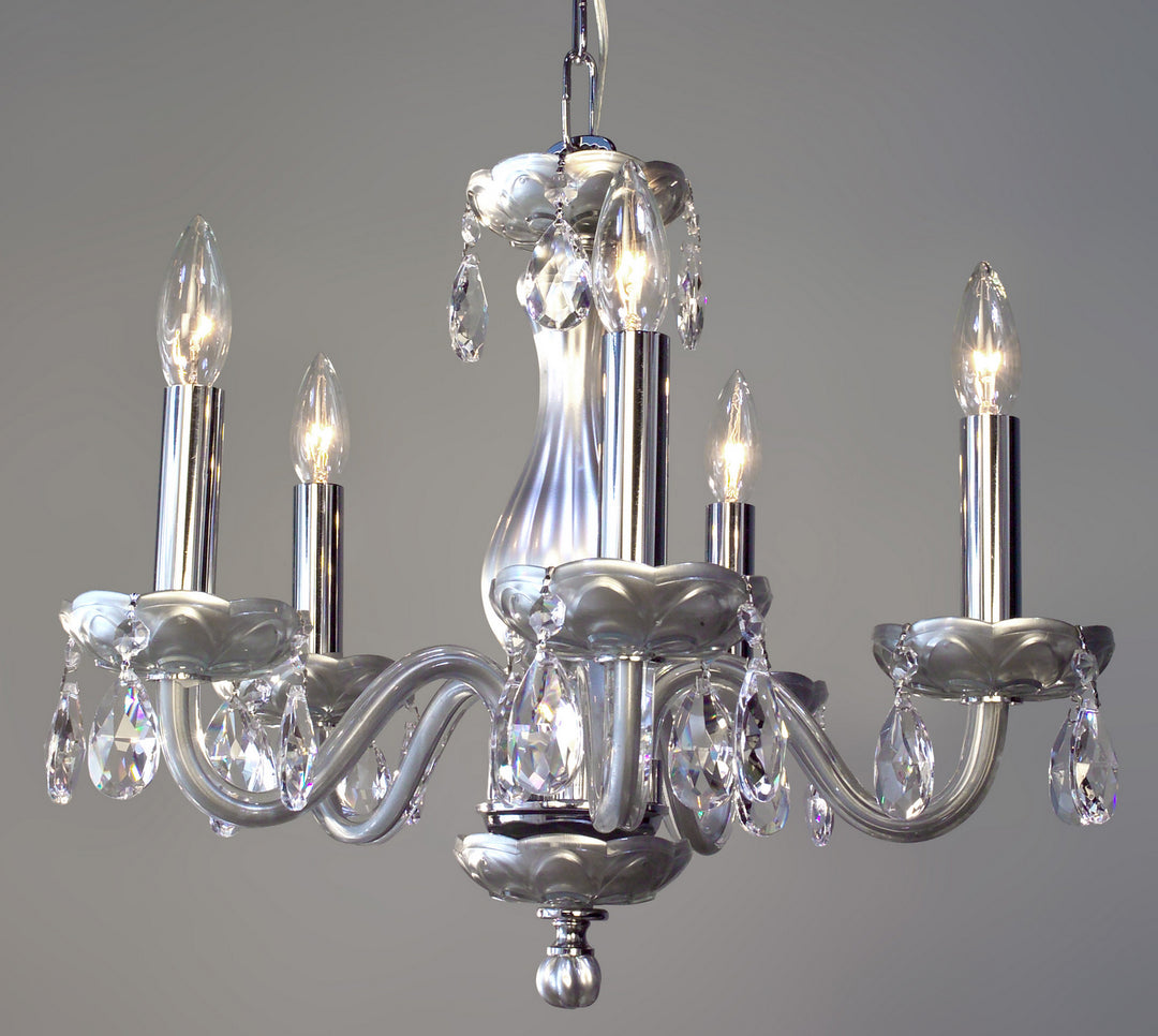 Classic Monaco 82045 SIL CP Chandelier Light - Silver Painted