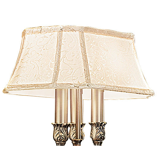 Classic Lighting S 573/12 W  Shades Lamp Shade White