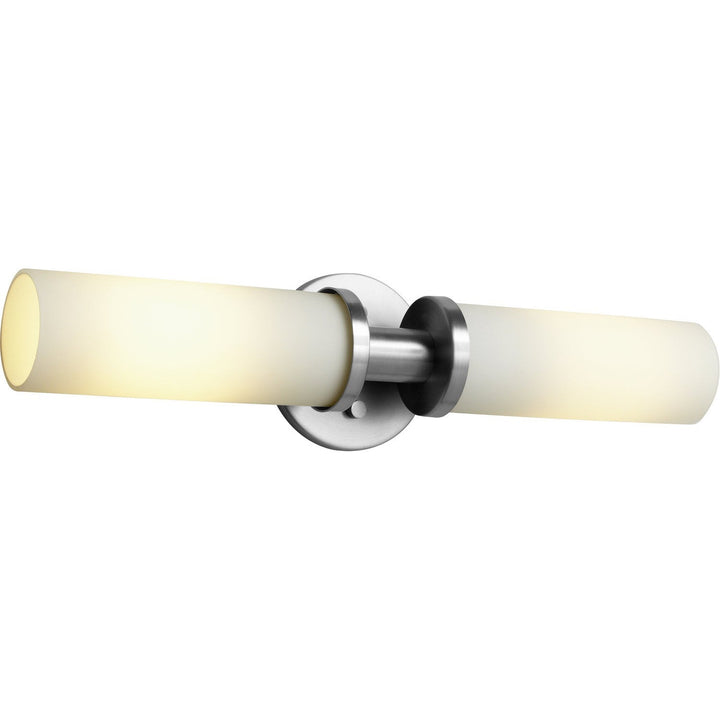 Oxygen Pebble 2-5121-124 Bath Vanity Light 21 in. wide - Satin Nickel
