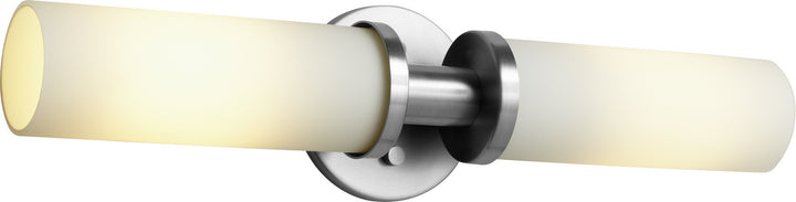 Oxygen Pebble 2-5121-124 Bath Vanity Light 21 in. wide - Satin Nickel