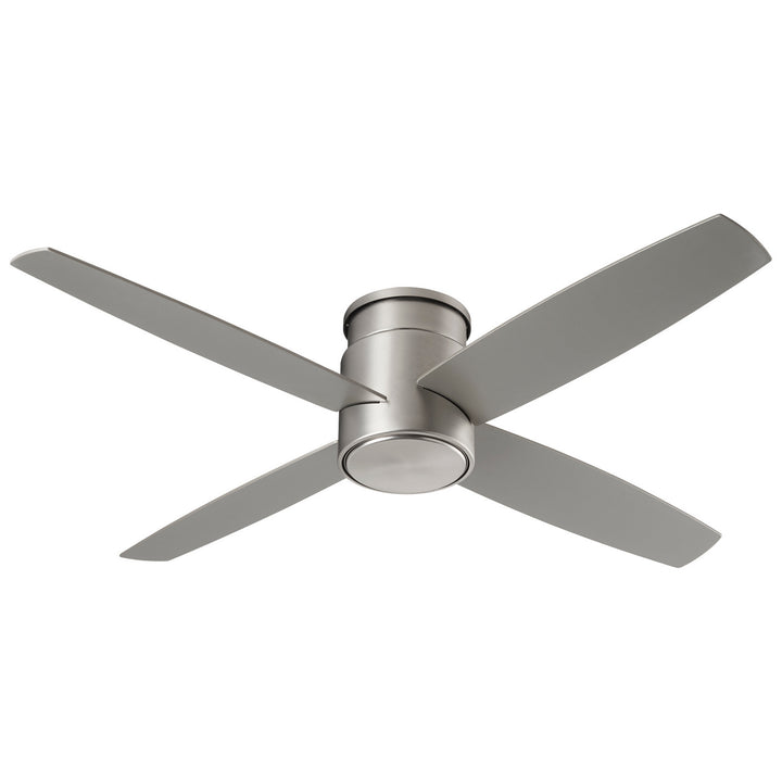 Oxygen Oslo Hugger 3-102-24 Modern Ceiling Fan 52 Inch - Satin Nickel, Silver Blades