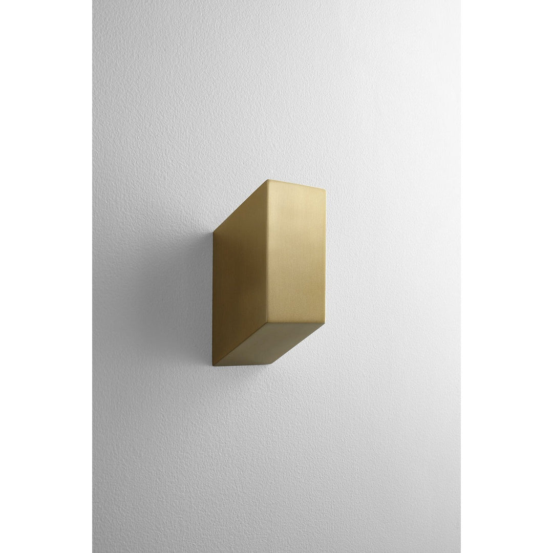 Oxygen Uno 3-500-40 Wall Sconce Light - Aged Brass