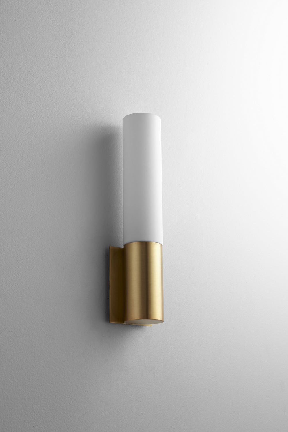 Oxygen Magnum 3-518-40 Wall Sconce Light - Aged Brass