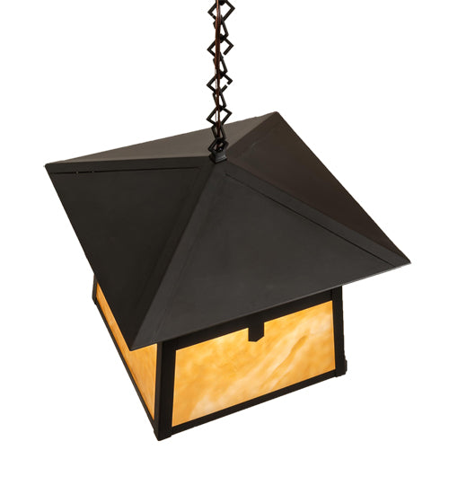 Meyda Tiffany Lighting 92375 Stillwater One Light Pendant Outdoor Bronze / Dark