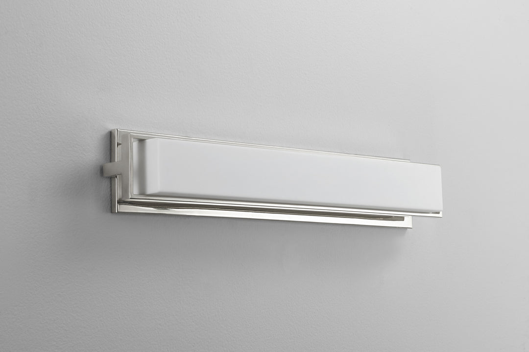 Oxygen Plato 3-534-20 Bath Vanity Light 27 in. wide - Polished Nickel