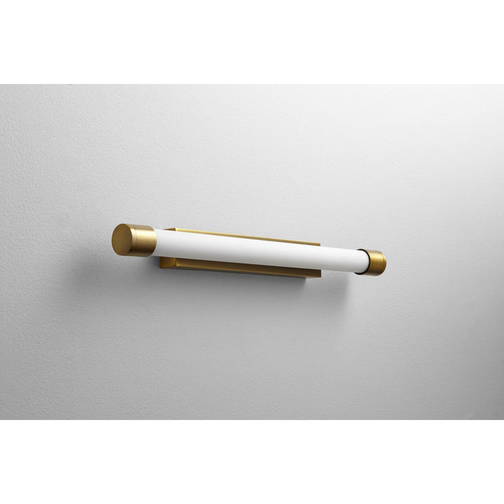 Oxygen Zenith Ii 3-557-40 Bath Vanity Light 25 in. wide - Aged Brass