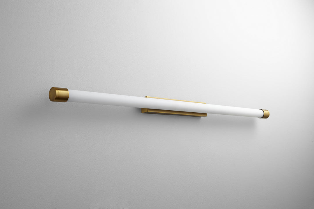 Oxygen Zenith Ii 3-559-40 Bath Vanity Light 48 in. wide - Aged Brass