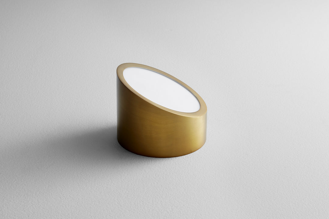 Oxygen Zeepers 3-560-40 Wall Sconce Light - Aged Brass
