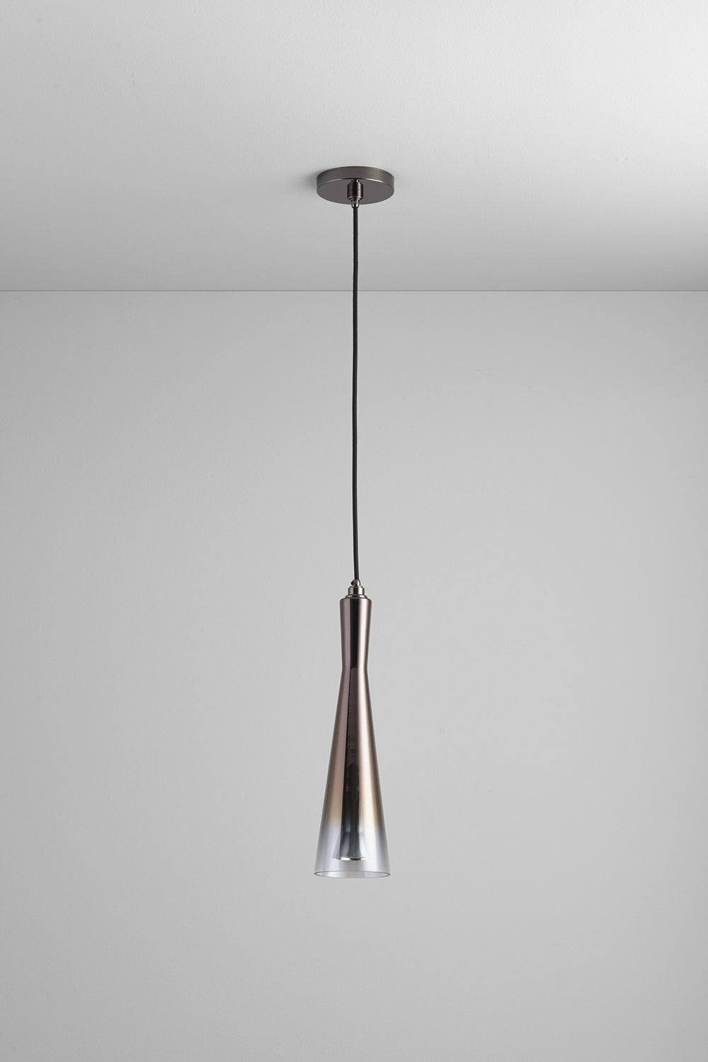 Oxygen Cornet 3-651-2018 Pendant Light - Gunmetal W/ Coffee Ombre