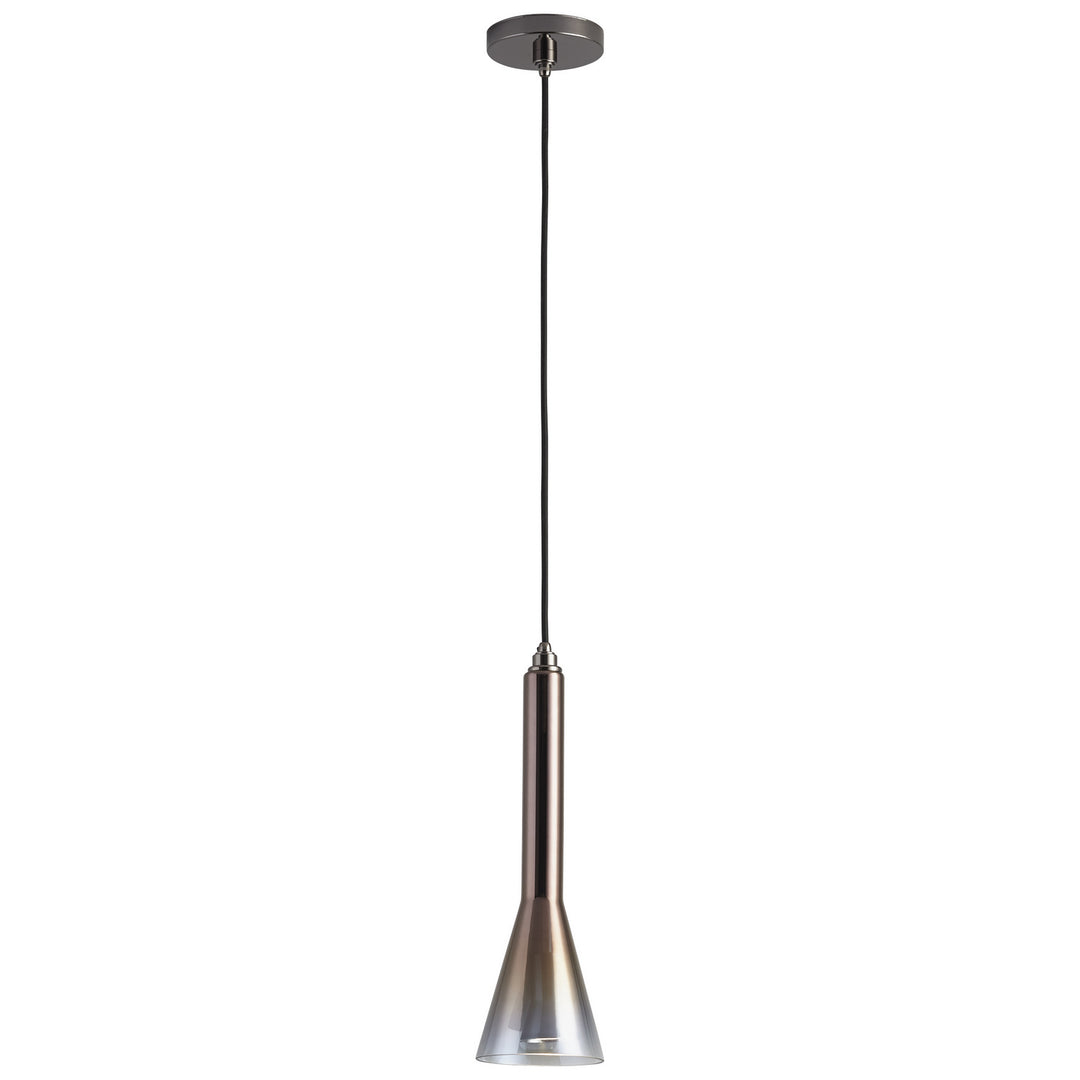Oxygen Liberty 3-652-2018 Pendant Light - Gunmetal W/ Coffee Ombre