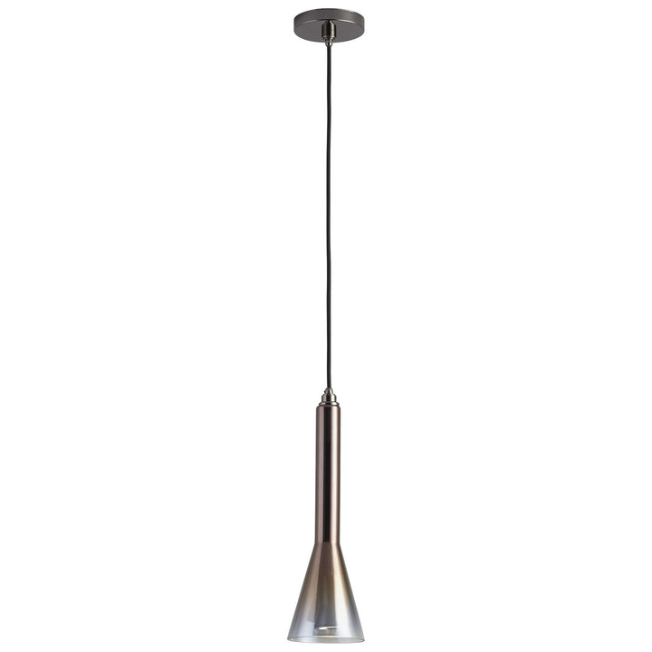Oxygen Liberty 3-652-2018 Pendant Light - Gunmetal W/ Coffee Ombre